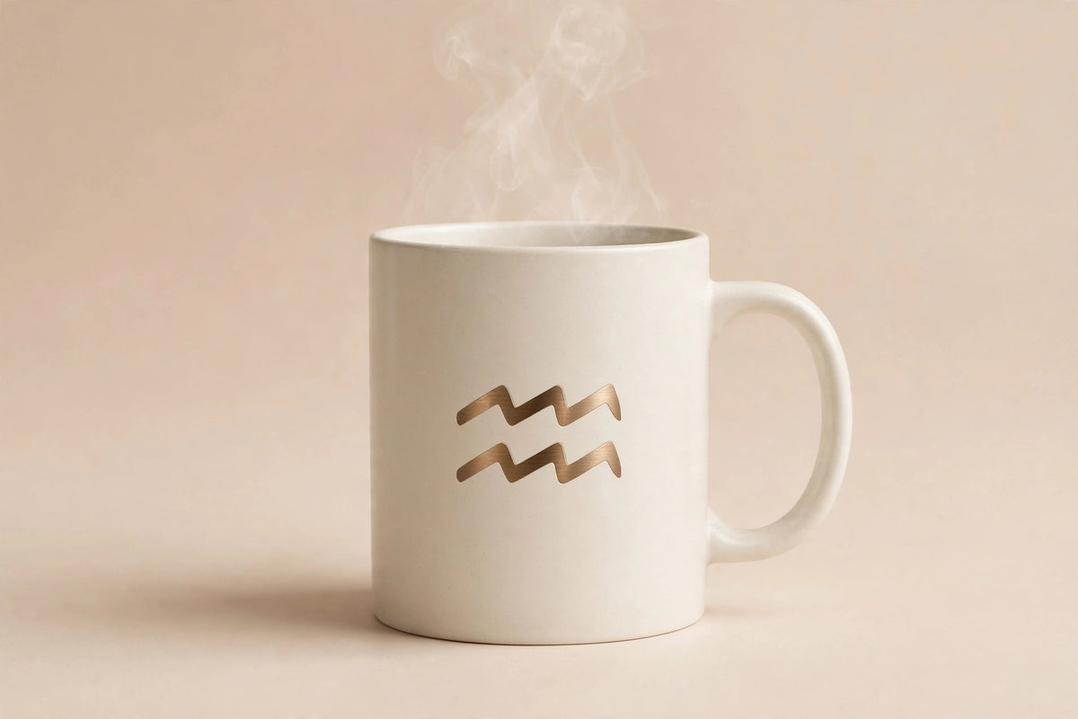 Aquarius Glyph Mug