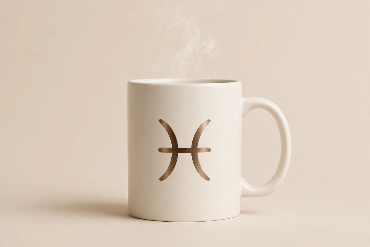 Pisces Glyph Mug
